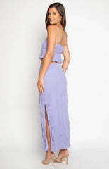Her Moment Purple Maxi Skirt