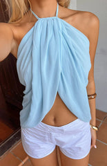 Emalee White Low Rise Shorts